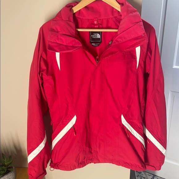 The North Face Jackets & Blazers - The North Face hyvent red and white coat
